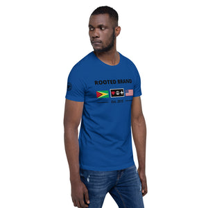 Guyana Short-Sleeve Unisex T-Shirt - ROOTED BRAND 