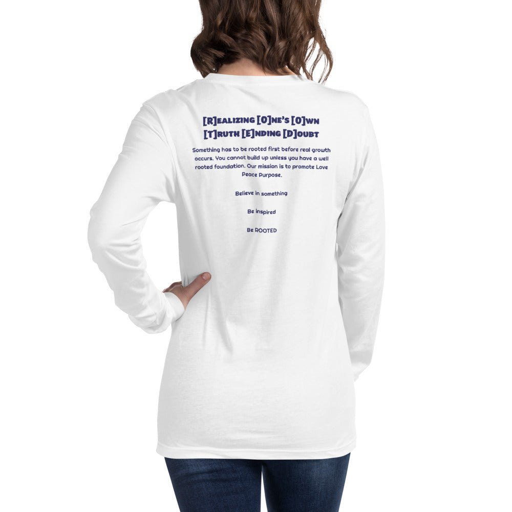 Unisex Long Sleeve Tee - ROOTED BRAND 