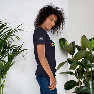 Guyana Short-Sleeve Unisex T-Shirt - ROOTED BRAND 