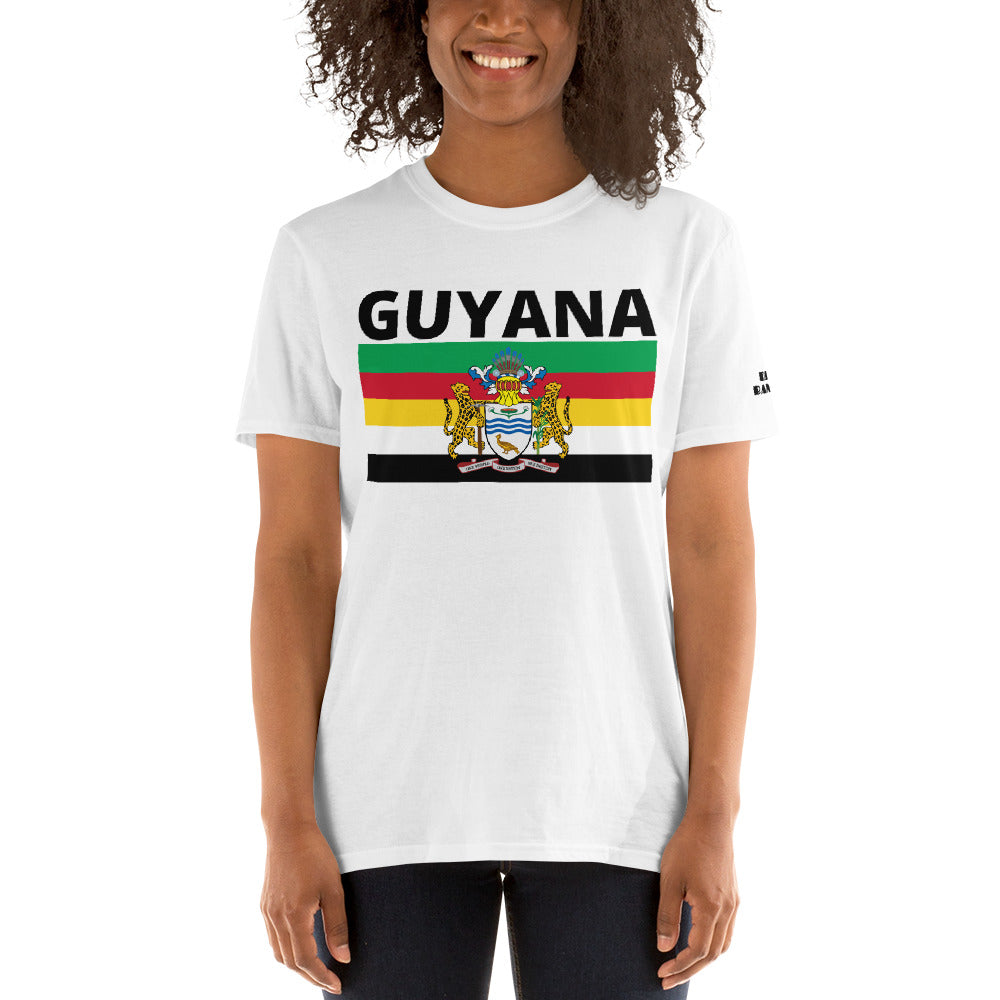 Guyana Short-Sleeve Unisex T-Shirt - ROOTED BRAND 