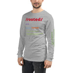 Unisex Long Sleeve Tee - ROOTED BRAND 