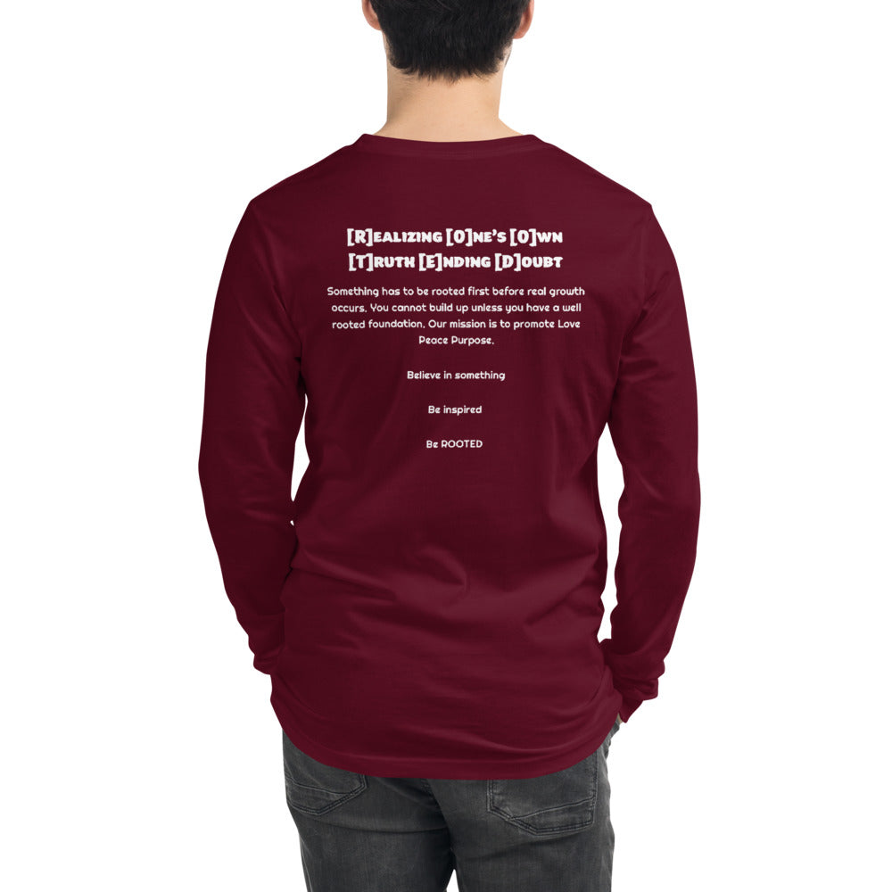 Unisex Long Sleeve Tee - ROOTED BRAND 