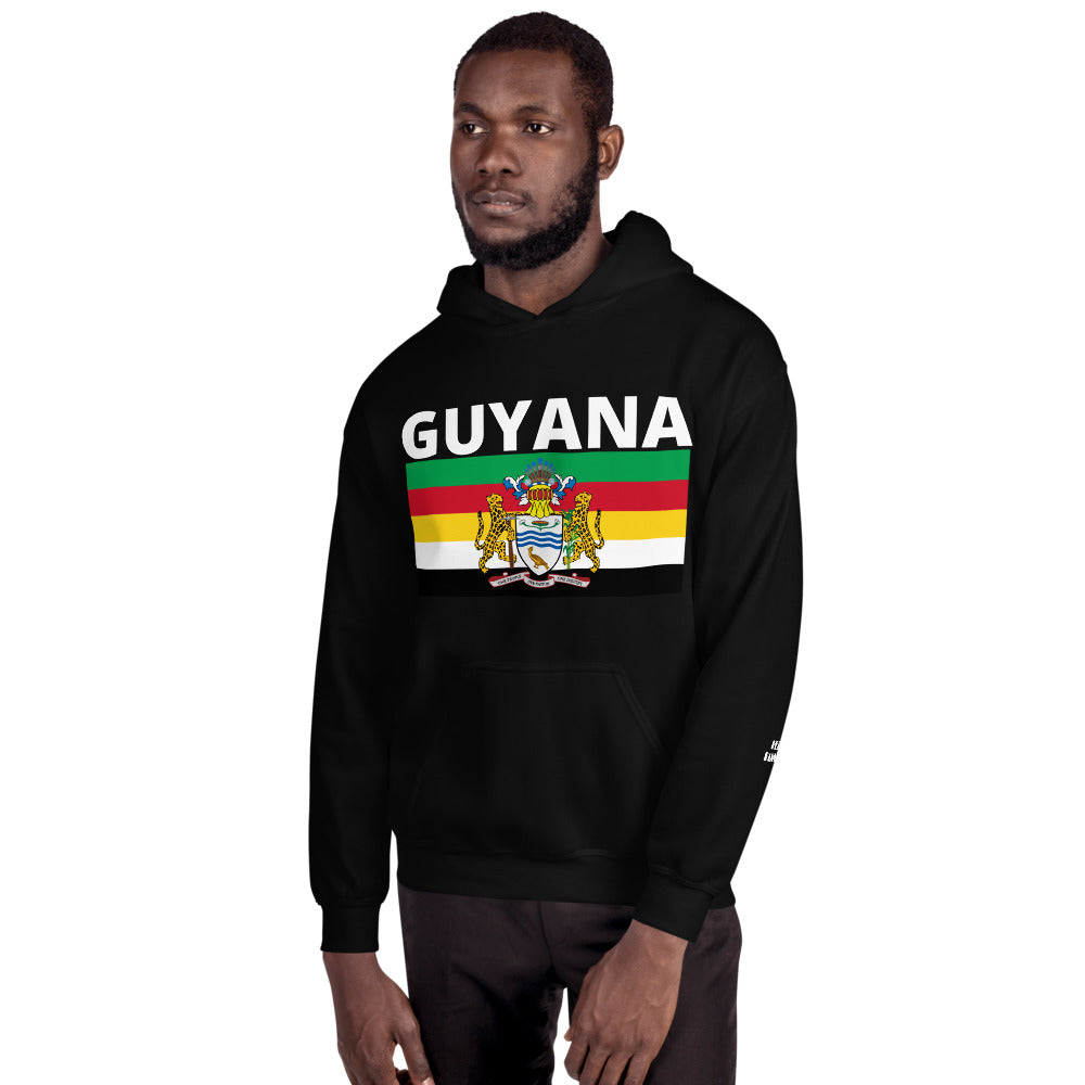 Guyana Hooded Sweatshirt - ROOTED BRAND 