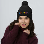 Pom Pom Knit Cap - ROOTED BRAND 