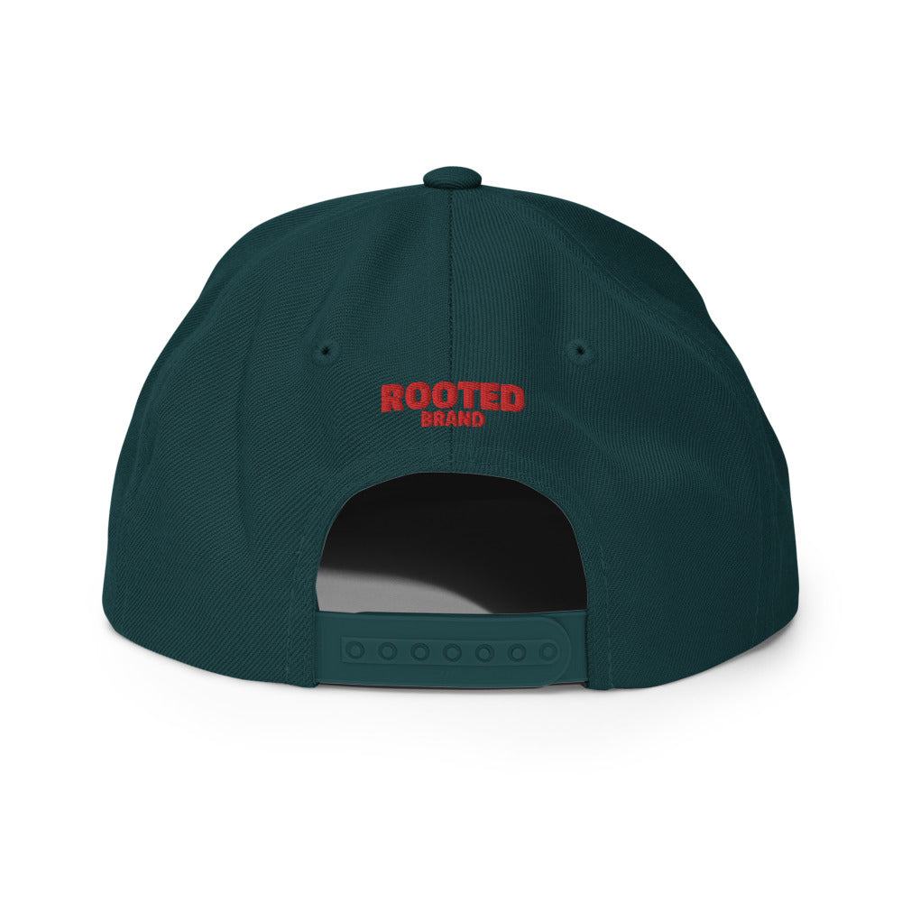 Snapback Hat - ROOTED BRAND 