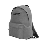 Rooted Brand Signature Embroidered Backpack - ROOTED BRAND 