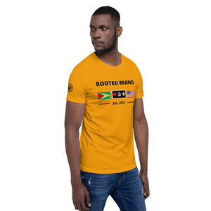 Guyana Short-Sleeve Unisex T-Shirt - ROOTED BRAND 