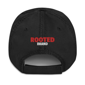 Distressed Dad Hat - ROOTED BRAND 