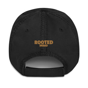 Distressed Dad Hat - ROOTED BRAND 