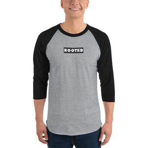 3/4 sleeve raglan shirt - ROOTED BRAND 