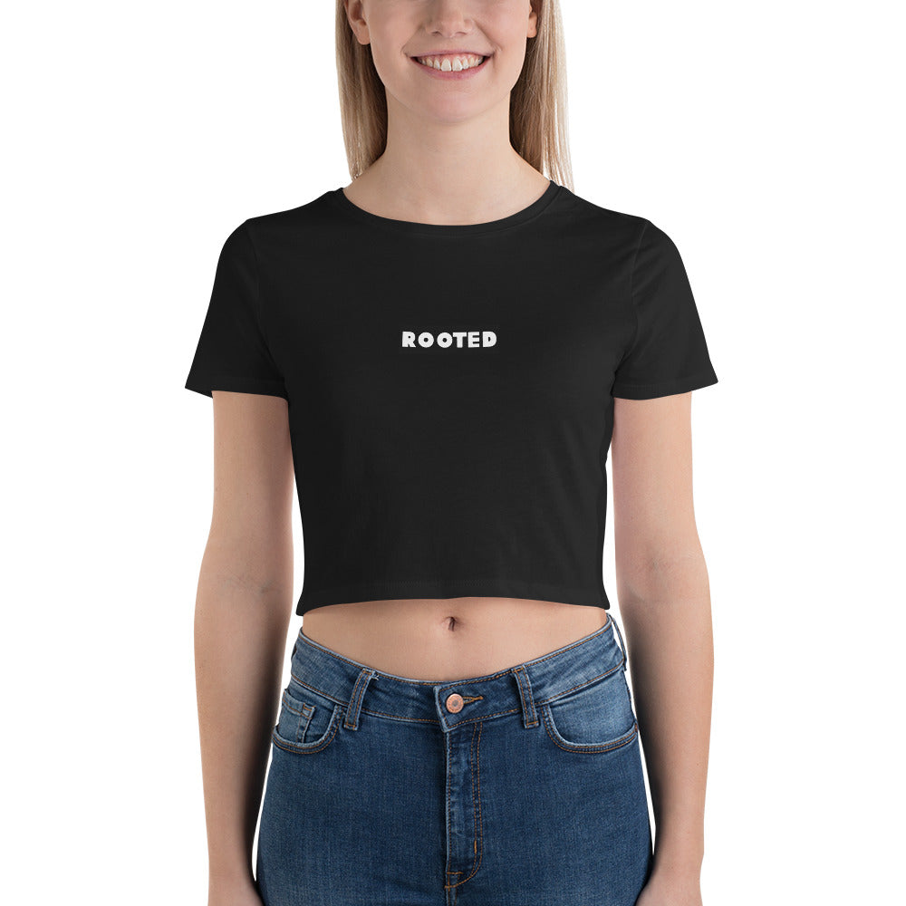 Women’s Crop Tee - ROOTED BRAND 