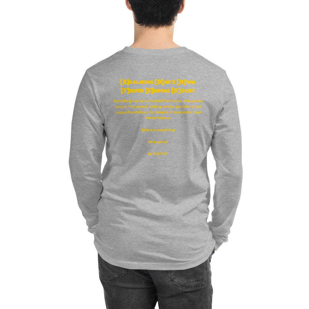 Unisex Long Sleeve Tee - ROOTED BRAND 