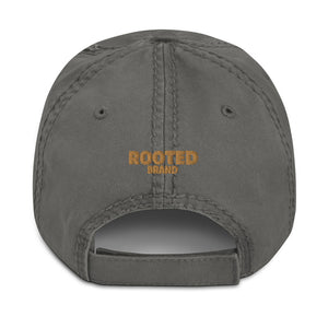 Distressed Dad Hat - ROOTED BRAND 