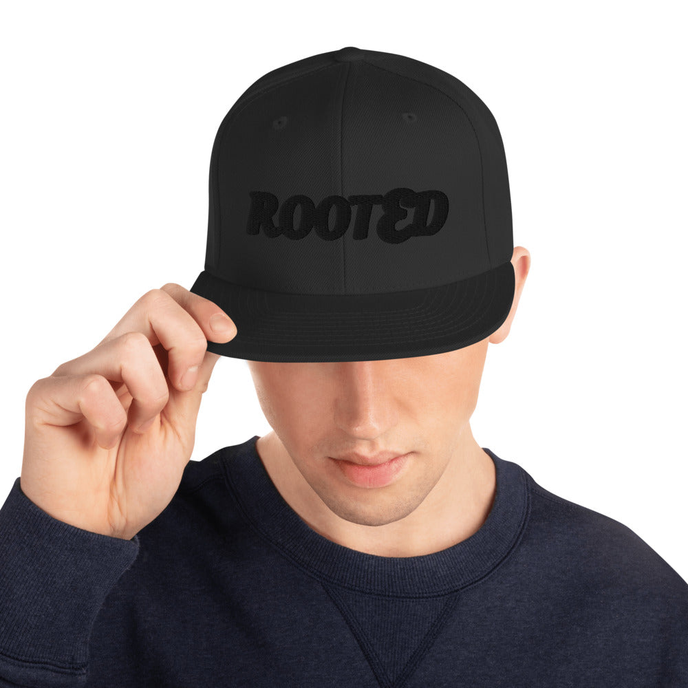 Snapback Hat - ROOTED BRAND 