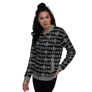 Unisex Bomber Jacket - ROOTED BRAND 