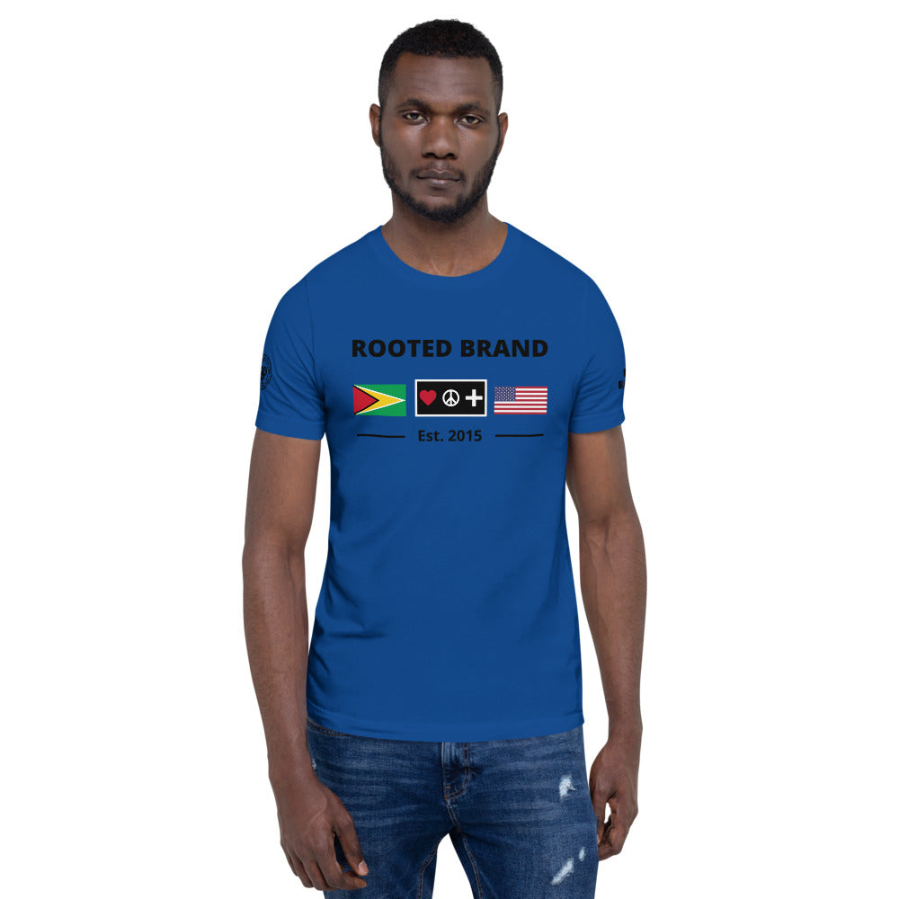 Guyana Short-Sleeve Unisex T-Shirt - ROOTED BRAND 