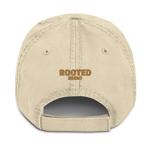 Distressed Dad Hat - ROOTED BRAND 