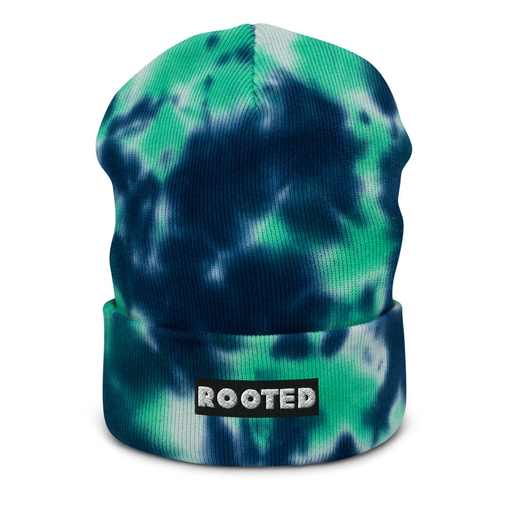 Tie-dye beanie