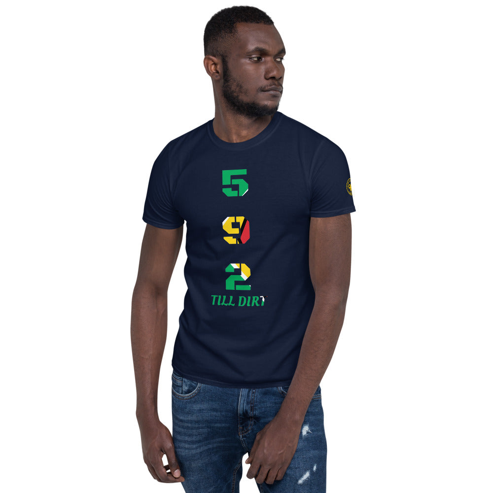 Guyana Short-Sleeve Unisex T-Shirt - ROOTED BRAND 