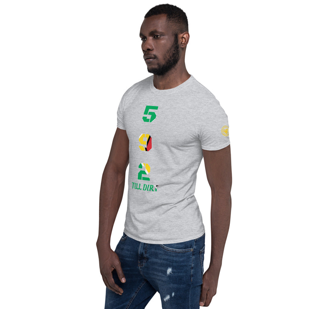 Guyana Short-Sleeve Unisex T-Shirt - ROOTED BRAND 