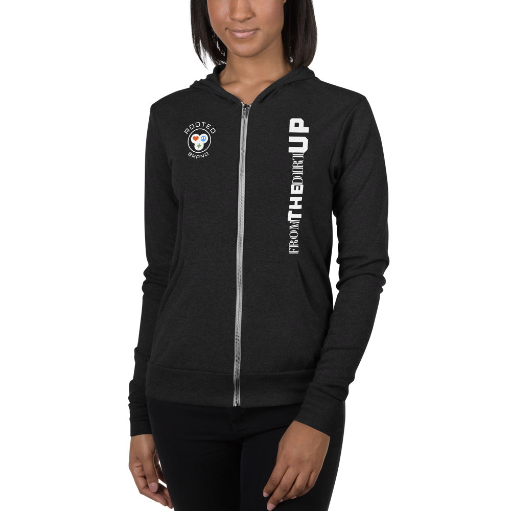 Unisex zip hoodie