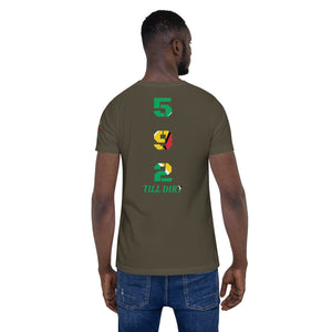Guyana Short-Sleeve Unisex T-Shirt - ROOTED BRAND 