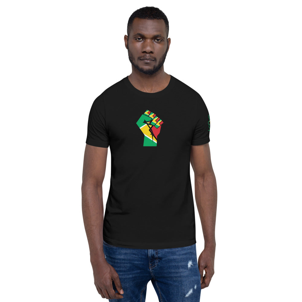 Guyana Short-Sleeve Unisex T-Shirt - ROOTED BRAND 