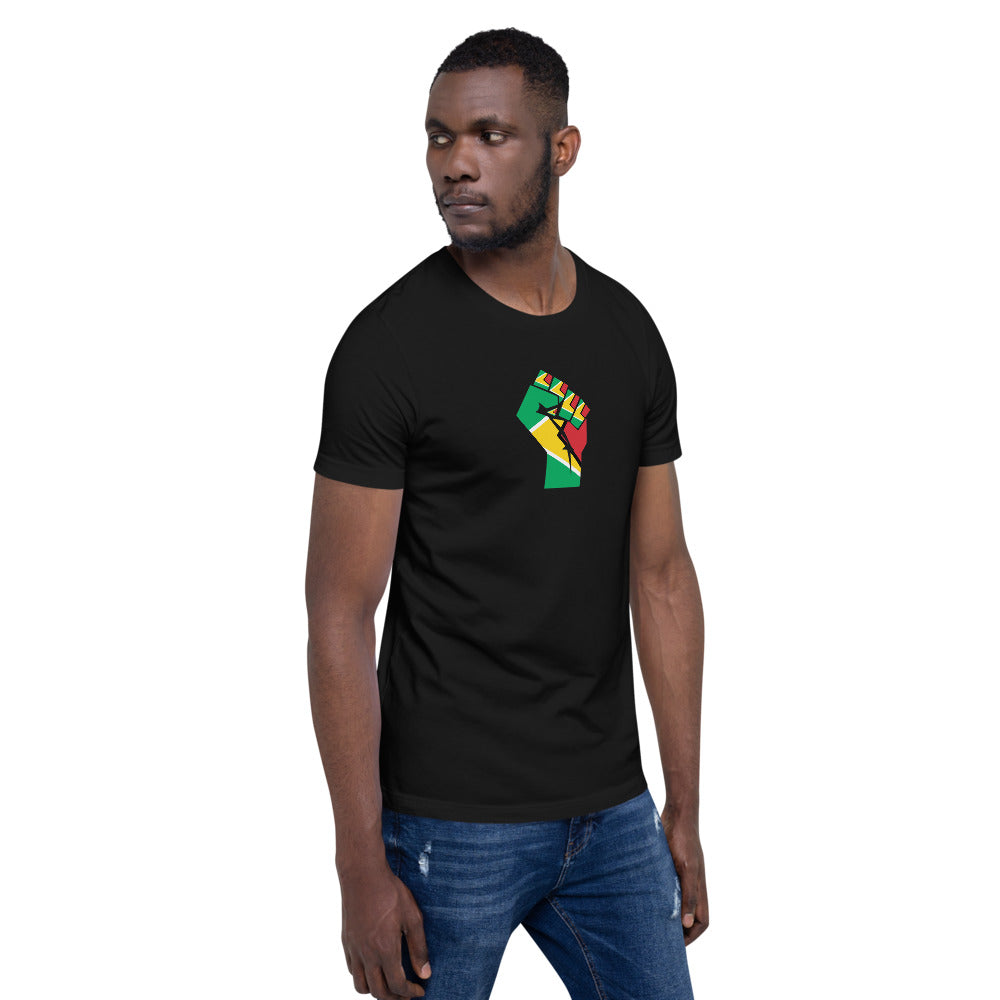 Guyana Short-Sleeve Unisex T-Shirt - ROOTED BRAND 