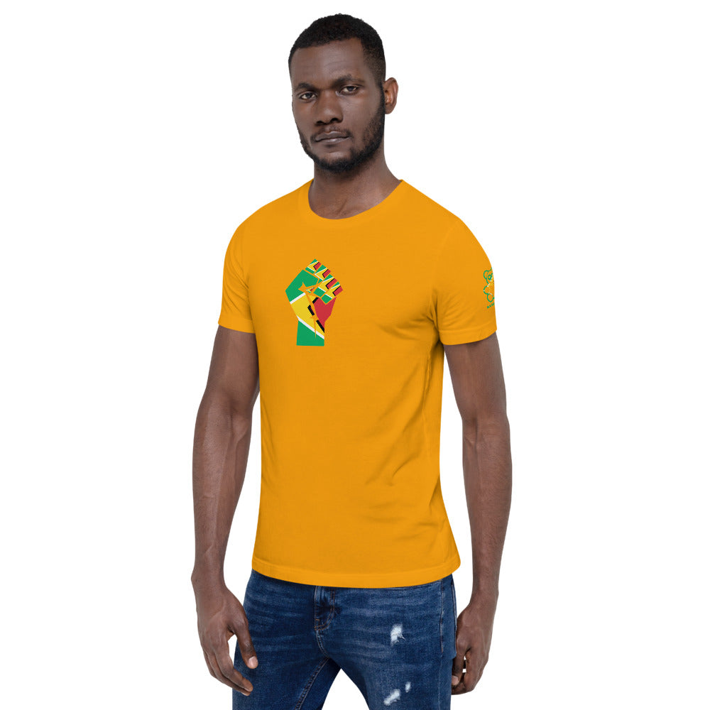 Guyana Short-Sleeve Unisex T-Shirt - ROOTED BRAND 