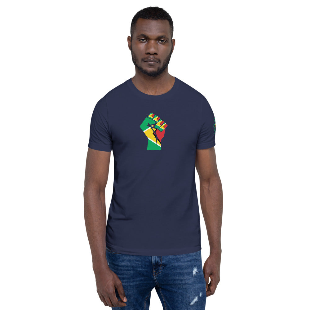 Guyana Short-Sleeve Unisex T-Shirt - ROOTED BRAND 