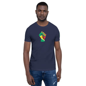Guyana Short-Sleeve Unisex T-Shirt - ROOTED BRAND 