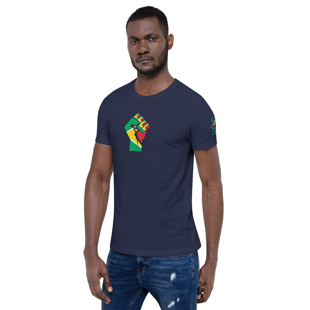 Guyana Short-Sleeve Unisex T-Shirt - ROOTED BRAND 