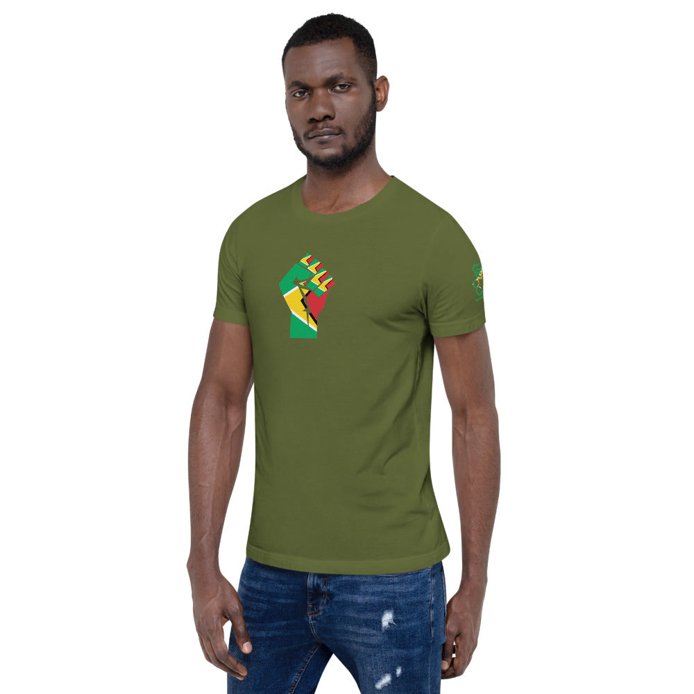 Guyana Short-Sleeve Unisex T-Shirt - ROOTED BRAND 