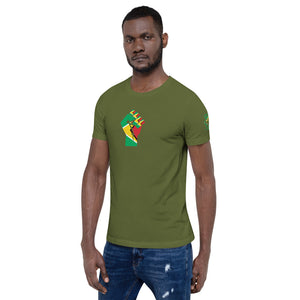 Guyana Short-Sleeve Unisex T-Shirt - ROOTED BRAND 