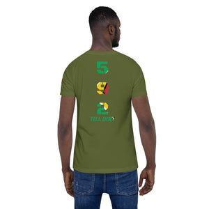 Guyana Short-Sleeve Unisex T-Shirt - ROOTED BRAND 
