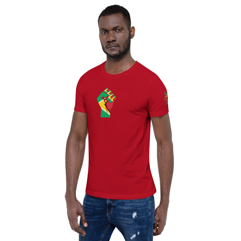Guyana Short-Sleeve Unisex T-Shirt - ROOTED BRAND 