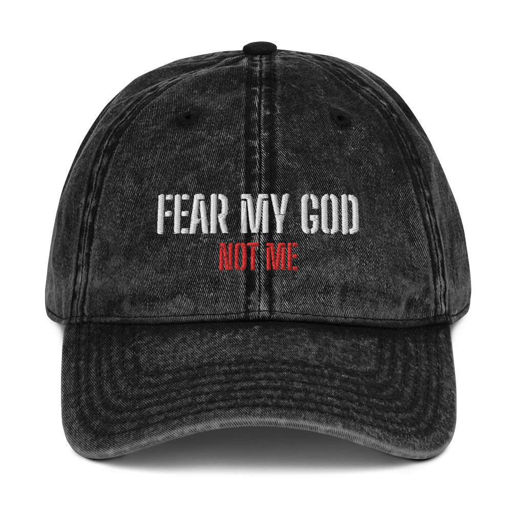Vintage Cotton Twill Cap