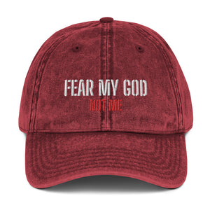 Vintage Cotton Twill Cap