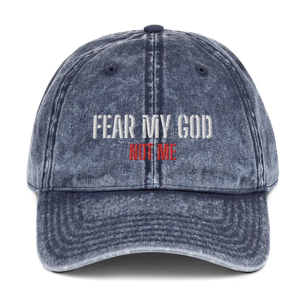 Vintage Cotton Twill Cap