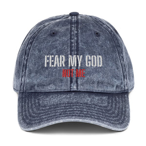 Vintage Cotton Twill Cap
